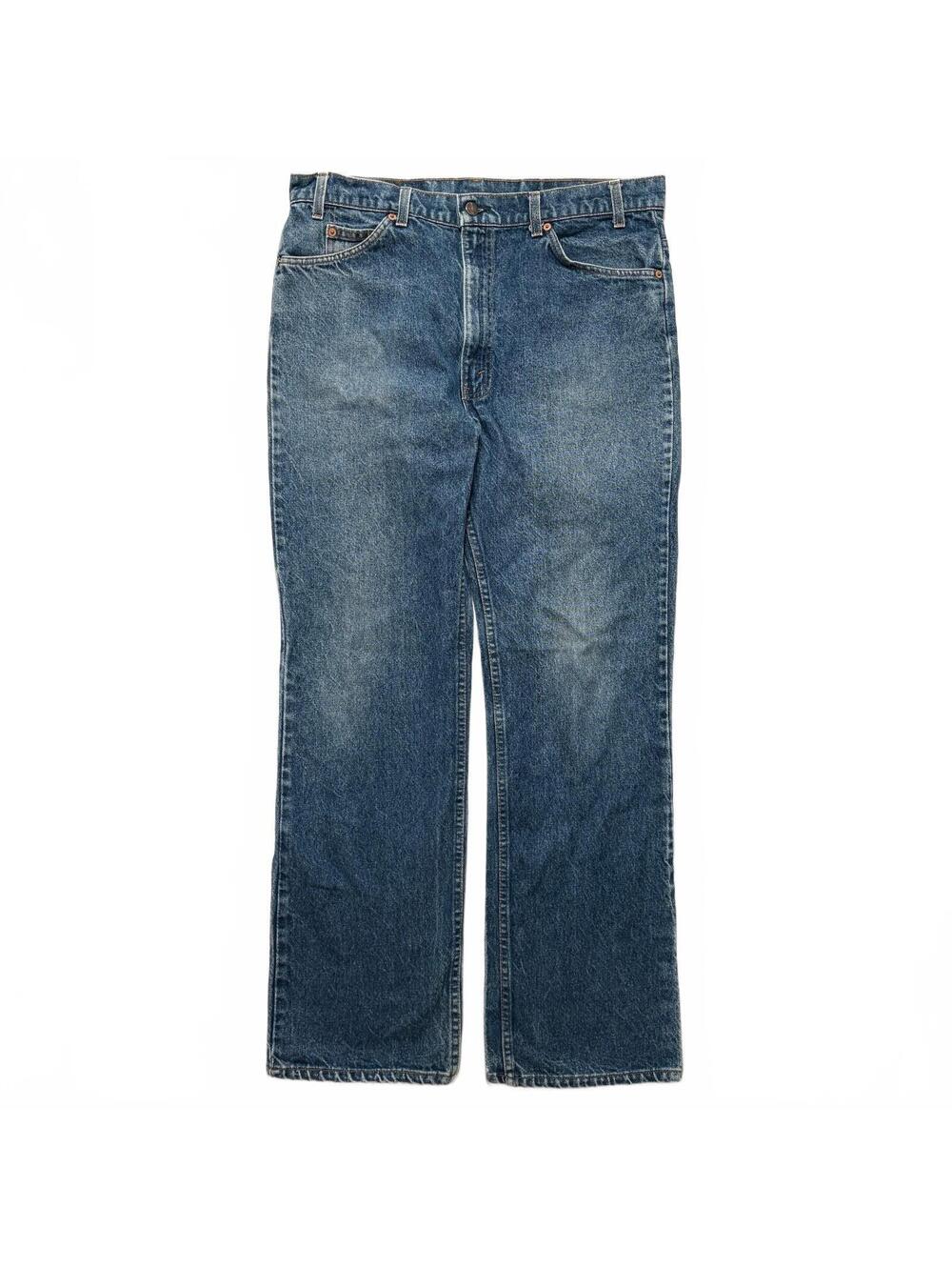 VTG 90's Levi's 517 Made in USA Bootcut Denim Jeans Men's 35x31 Blue